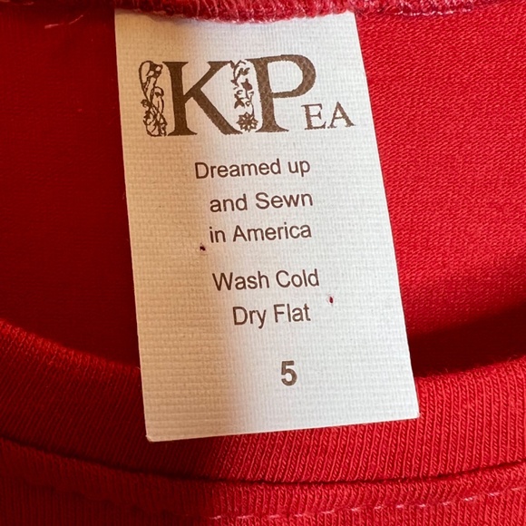 NEW KPea Original Fall Harvest Print Ruffle Sleeve Thanksgiving Holiday Dress - Picture 9 of 11